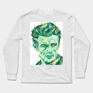 JAMES DEAN watercolor portrait .4 Long Sleeve T-Shirt